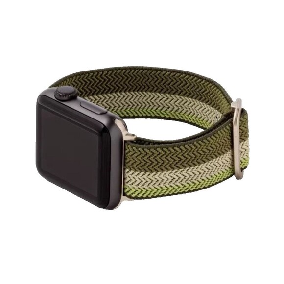 Apple Watch Knit Band heyday Sage Green 42-49 MM Light Comfort Adjustable NEW - Picture 2 of 5